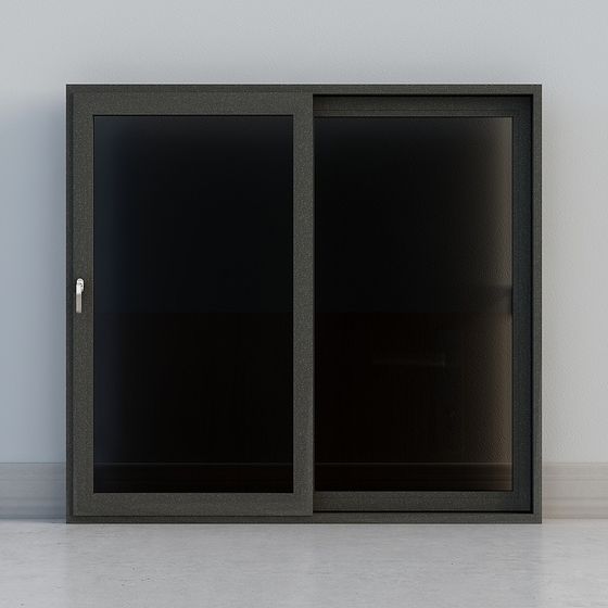 Puerta corrediza de vidrio