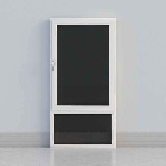 Minimalist Door Frame 3D model for Modern Design