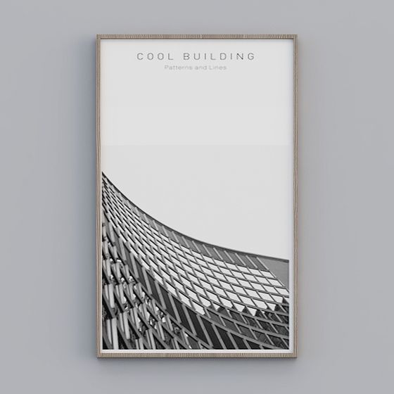 Cool Building 3D model for Modern Architecture