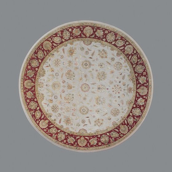 Elegant Royal Carpet 3D model for Interiors