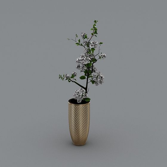 Elegant Vase 3D model