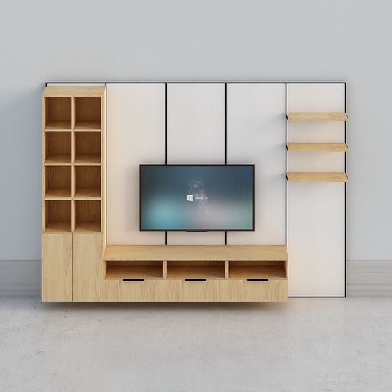 TV 캐비닛 조합 2-가을-화이트