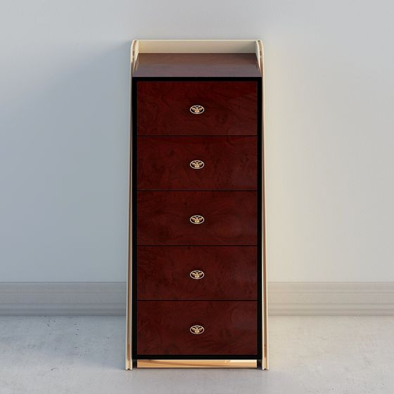 Elegant Storage Tower 3D model