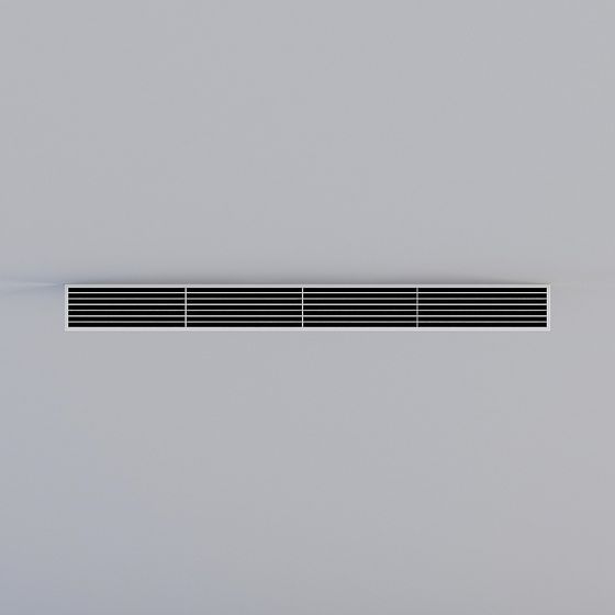 Minimalist Urban Ventilation Exhaust 3D Model