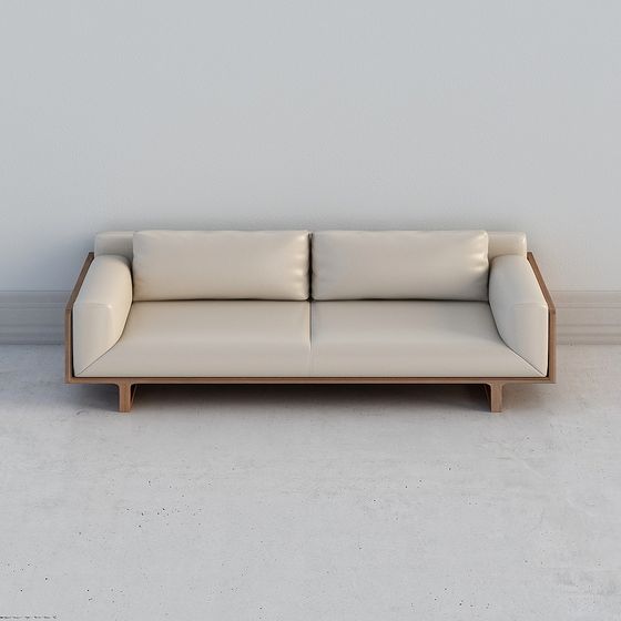 Urban Comfort Sofa 3D model for Modern Spaces