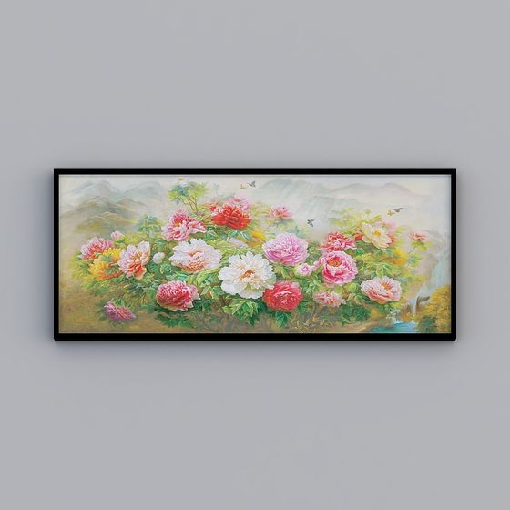 Mountain Peony 3D Model for Creative Projects