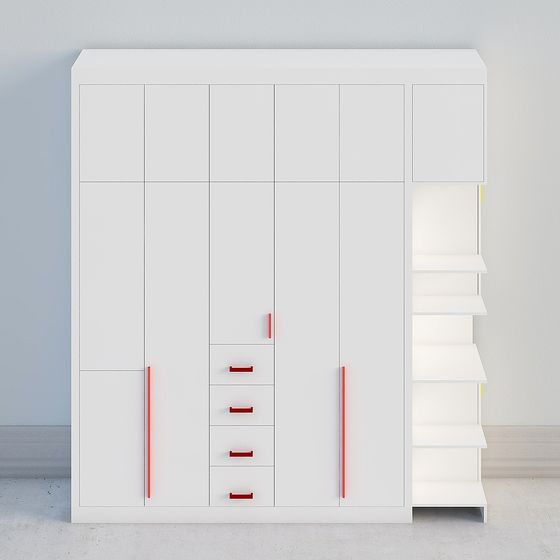 Urban Storage Cabinet 3D model