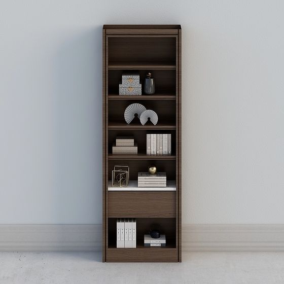 Urban Elegance Bookshelf 3D model