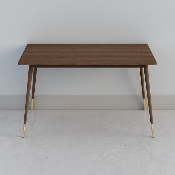 Mid-Century Modern Table 3D model