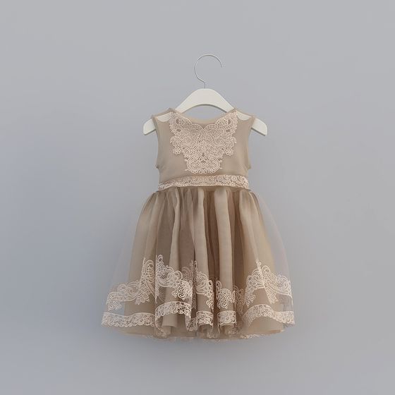 Charming Low-Poly 3D Dress Model