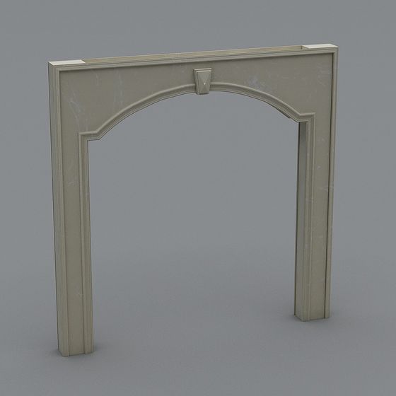 Stylish Arch 3D Model for Creative Projects