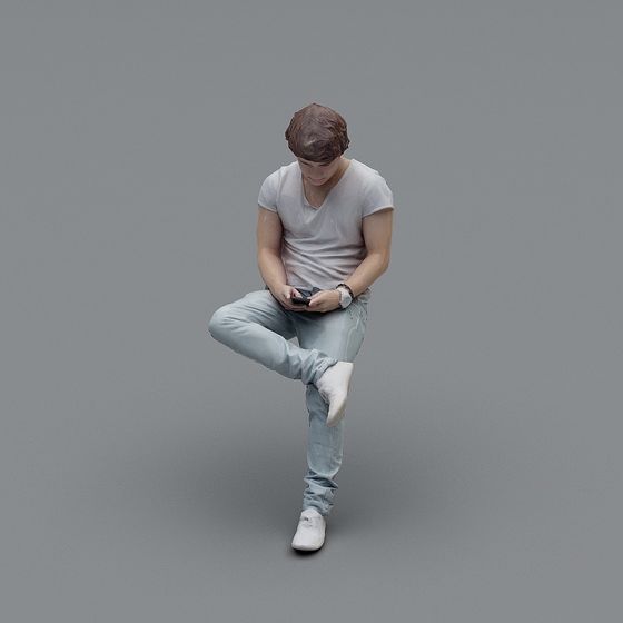 Urban Stroller 3D model