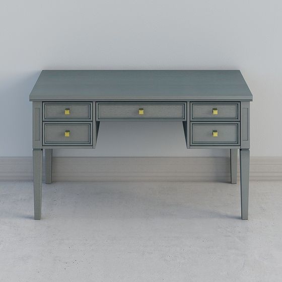 Urban Study Desk 3D model