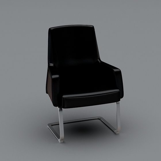 Elegant Minimalist Chair 3D model