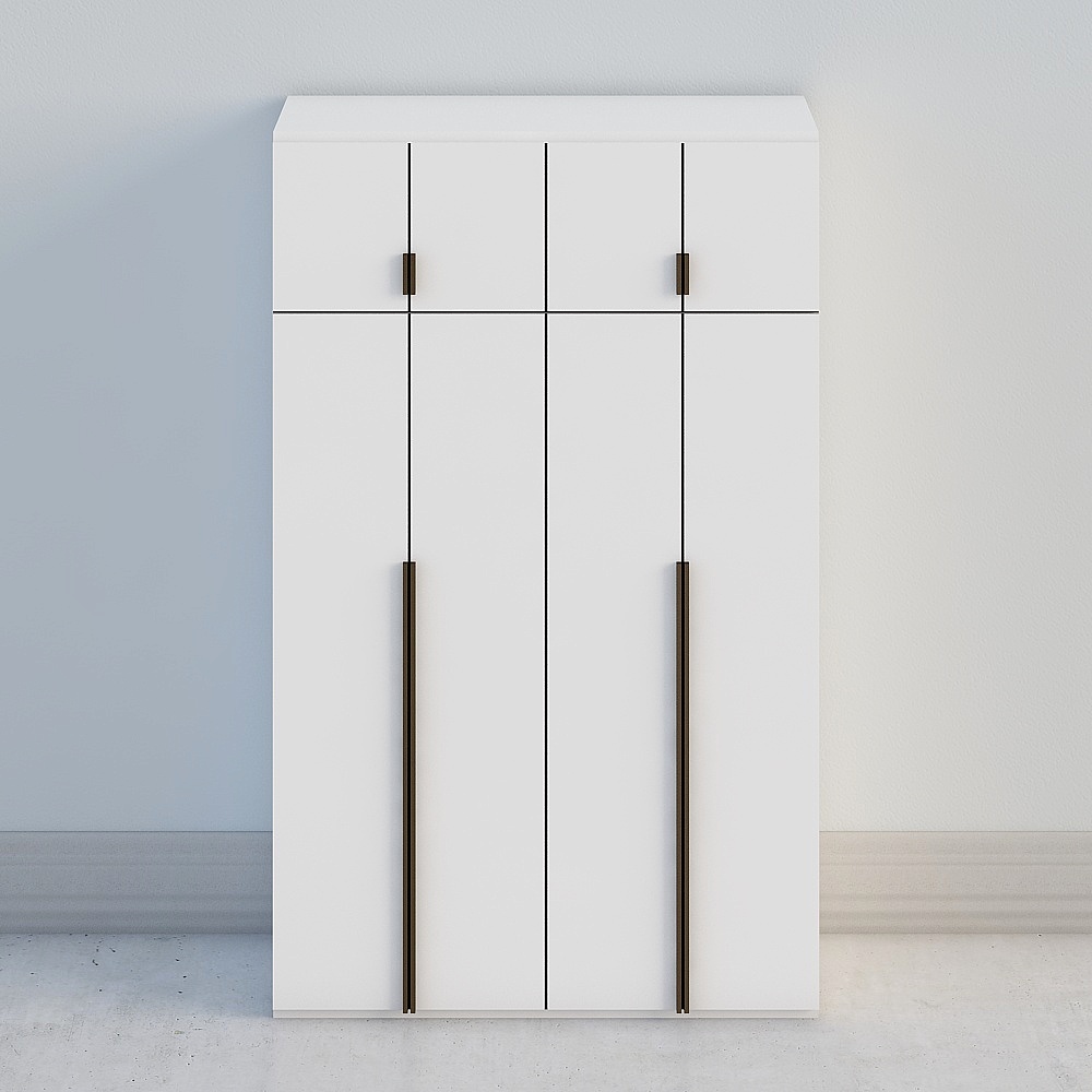 Four doors-A of the cabinet
