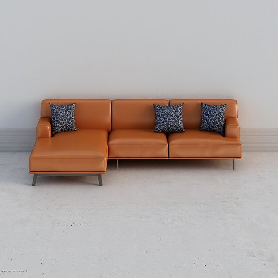 Urban Comfort Sofa 3D model