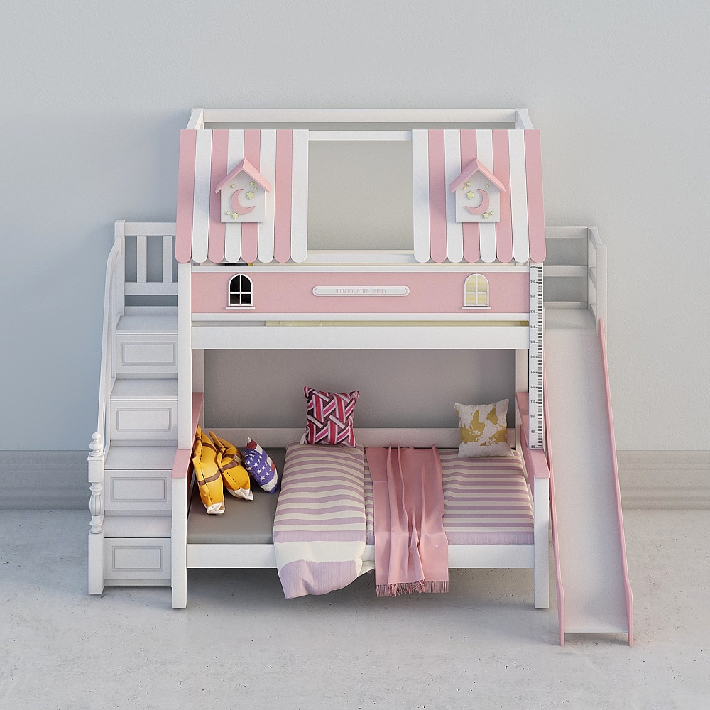 Lit+Armoire+Échelle+Glissières