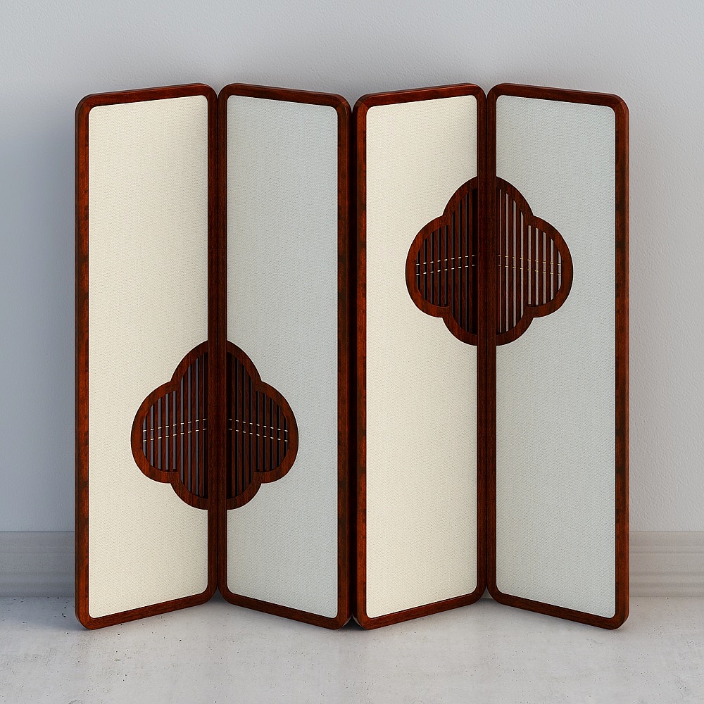 Elegant Cloud Shadow Screen 3D model