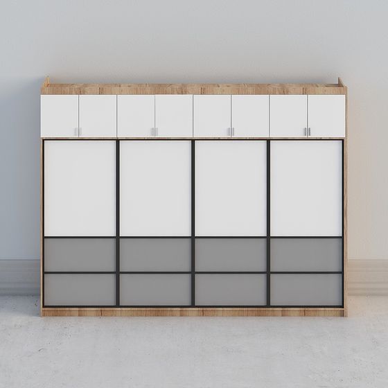 City Window Cabinet 3D model