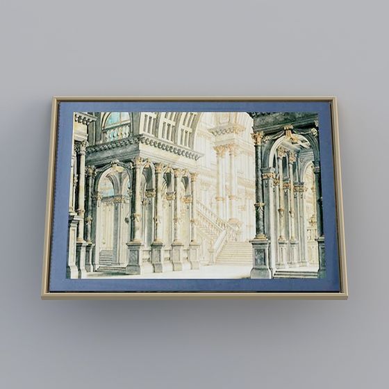 Grand Staircase 3D model