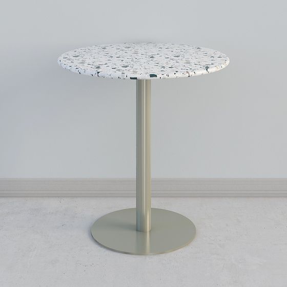 Table ronde de nougat (M)