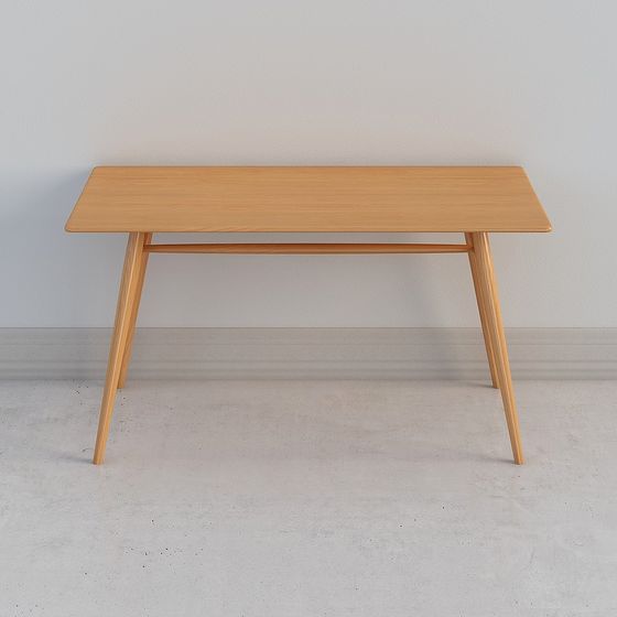 Nordic Inspired Dining Table 3D model