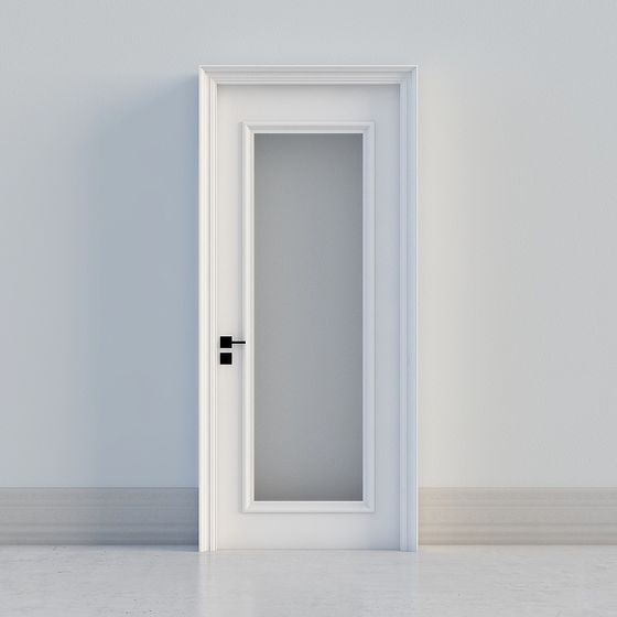 Elegant Minimalist 3D Door Model