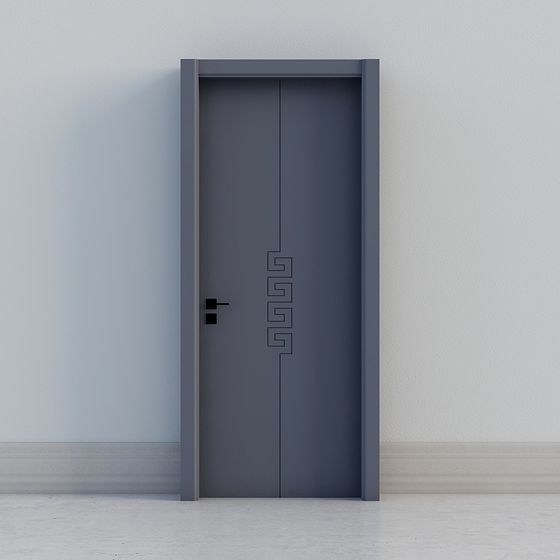 Urban Door 3D model - Stylish Minimalist Concept