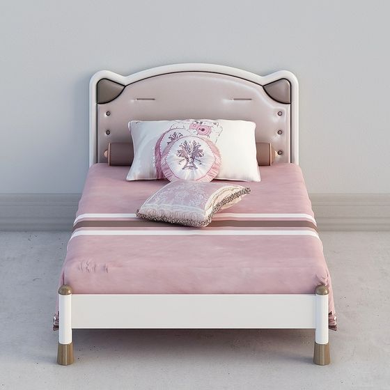 Dreamy Bed 3D model