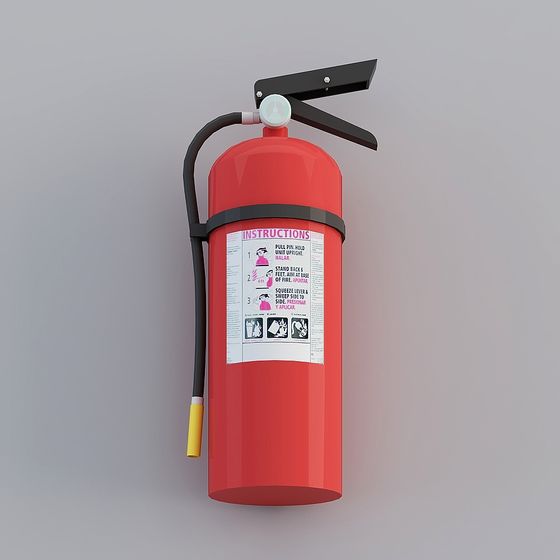 Unique Low-Poly Fire Hydrant 3D model