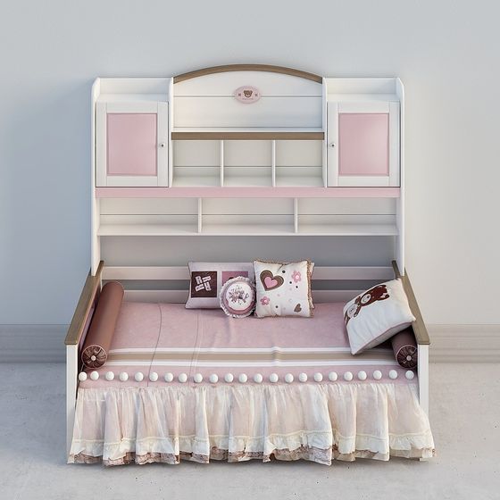 Princess Cottage Bed 3D model