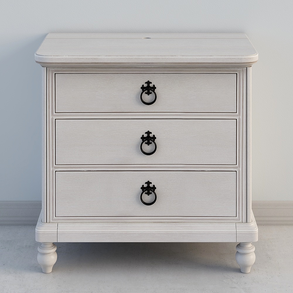 Table de chevet américaine luxueuse et légère 795350