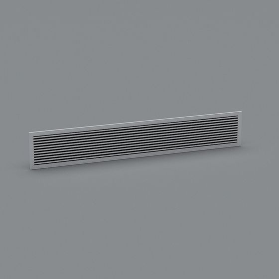 City Vent 3D Model - Modern Minimalist Design
