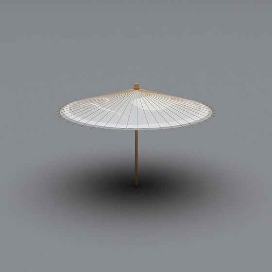 Wafu Paper Umbrella 3D model