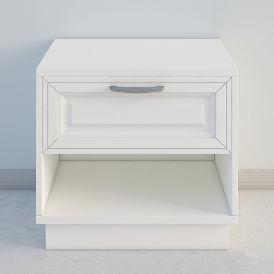 Minimalist Bedside Table 3D model