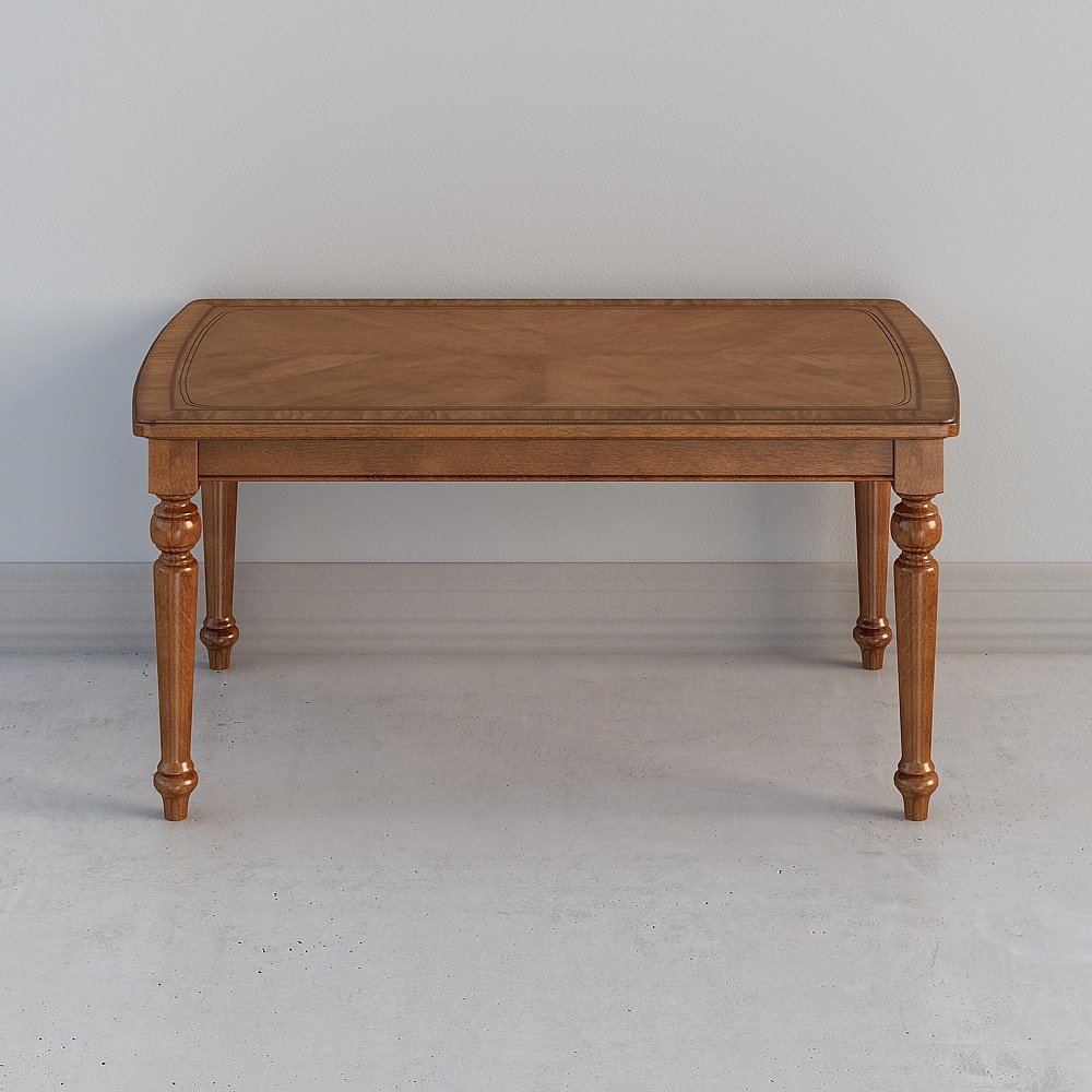 Rectangular dining table