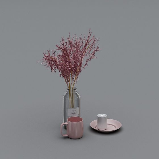 Ornamenti nordici - rosa