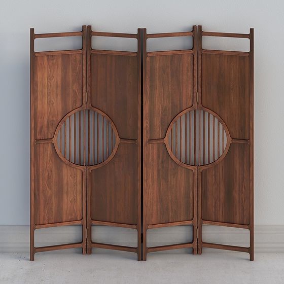 Mid-Century Screen 3D model