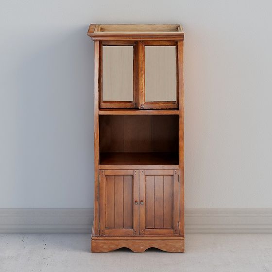 Книжные шкафы - Прованс - 600-43A с книжным шкафом _Max