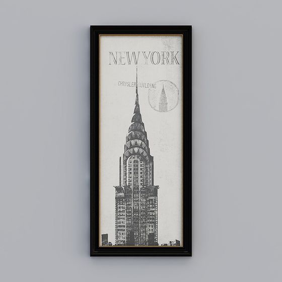 Chrysler Building 3D model for Creative Projects