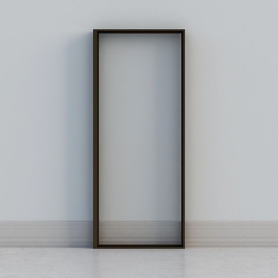 Low-Poly Frame 3D model for Modern Interiors