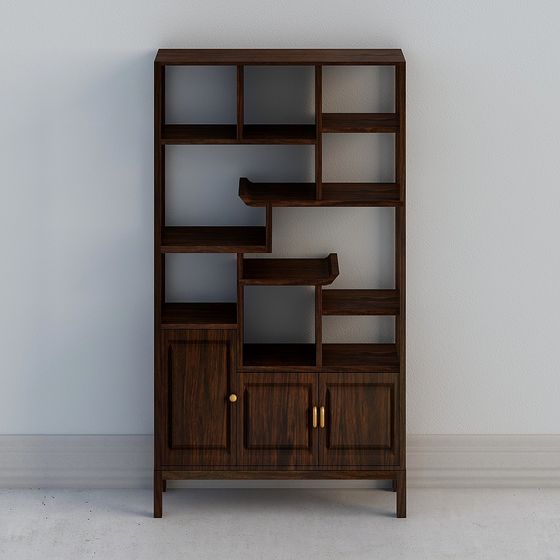 Urban Elegance Bookshelf 3D model
