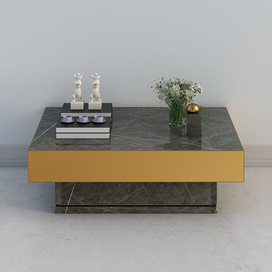 Elegant Coffee Table 3D model for Modern Interiors