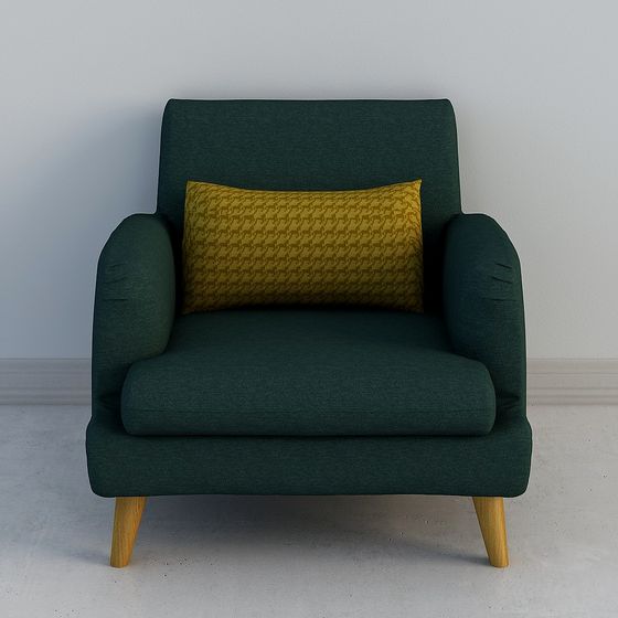 Cozy Corner Chair 3D model