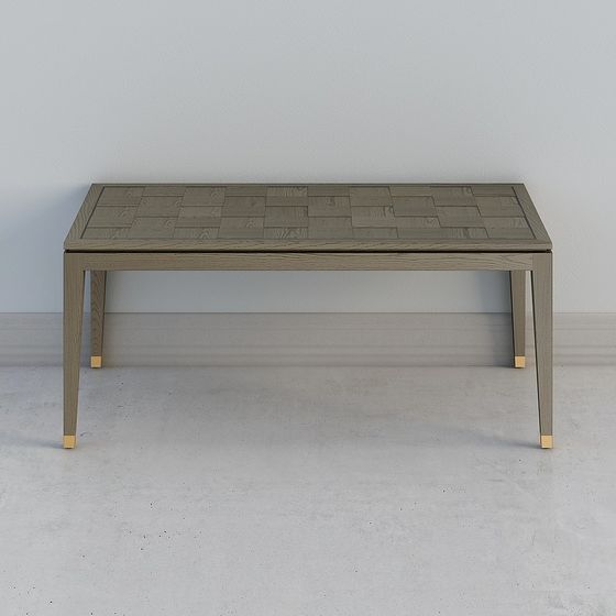 Urban Light Long Table 3D model