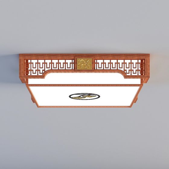 Artistic Low-Poly 3D Model Pendant Light