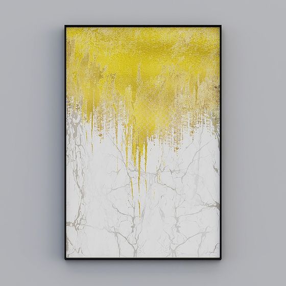 Abstract Light and Shadow Painting 3D model