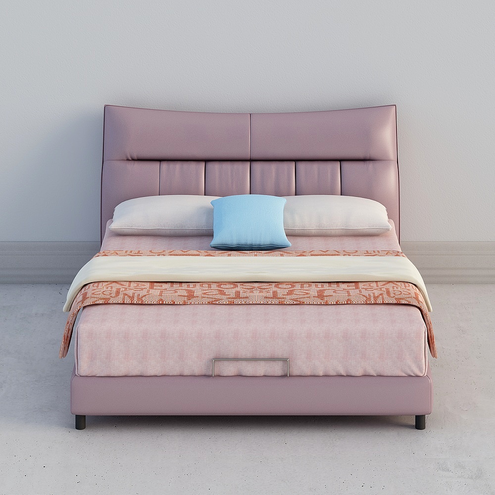 Urban Comfort Bed 3D model