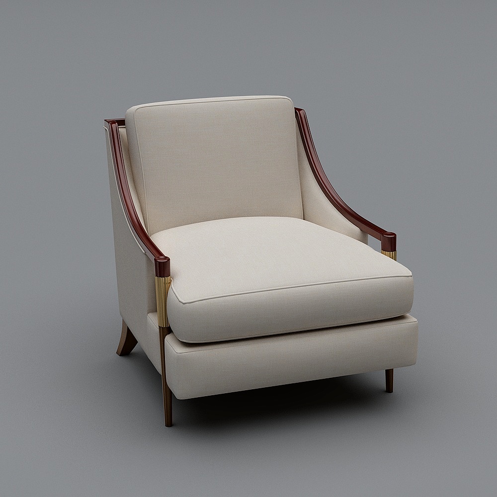 F002-Poltrona Classica Americana Phil Rishee SD CFH428