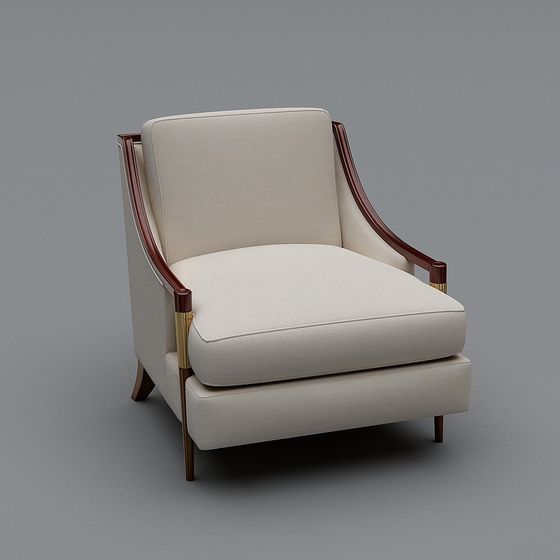 F002-Poltrona Classica Americana Phil Rishee SD CFH428
